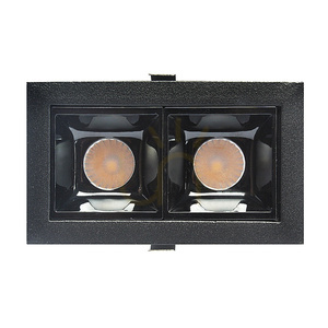 Lampa liniowa LED podtynkowa 4 W 3000 K czarna JDL-2T small 3