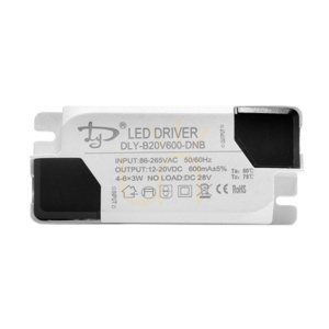 Lampa liniowa LED podtynkowa 10 W 3000 K biało-czarna JDL-5T small 5