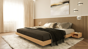 Łóżko WoodMan CARRE 160x200 lite drewno bukowe naturalne WUA-01473 small 3