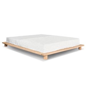 Łóżko niskie WoodMan Cone 160x200 bukowe surowe WUA-01062 small 0