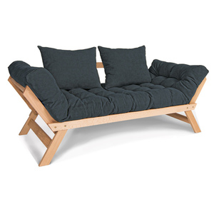 Sofa rozkładana WoodMan Allegro grafit drewniana 100377 0 Sofa rozkładana WoodMan Allegro grafit drewniana 100377 small 0