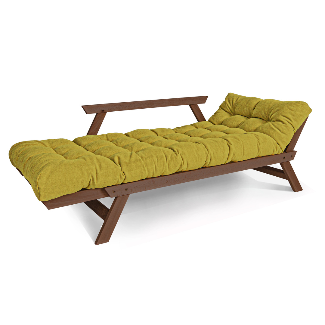 Obejrzyj Sofa rozkładana WoodMan Allegro zielona orzech WUA-00536 Sofa rozkładana WoodMan Allegro zielona orzech WUA-00536