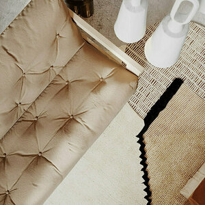 Sofa rozkładana WoodMan MEXICO beżowa bukowa 210x145 cm SKU 100627 small 9
