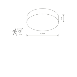 Plafon ARENA SENSOR 10177 Nowodvorski small 3