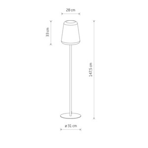 Lampa stojąca tarasowa PATIO 10105 Nowodvorski small 4