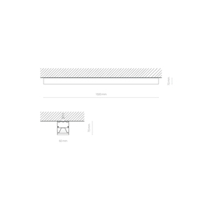Belka Oświetleniowa CL OFFICE PRO LED 150 3000K 10215 Nowodvorski small 4