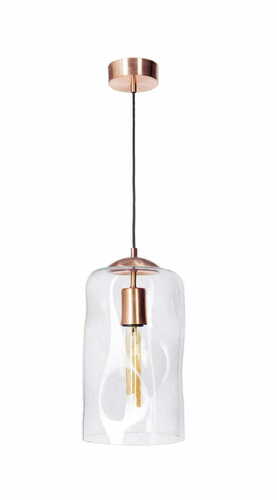 Sprawdź Nowoczesna szklana lampa wisząca Famlight RUU transparent stal nierdzewna