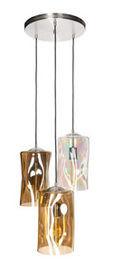 Nowoczesna sufitowa lampa wisząca RUU set of 3 mosiądz 0 Nowoczesna sufitowa lampa wisząca RUU set of 3 mosiądz small 0