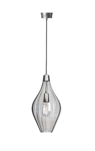 Lampa wisząca SAVAII optic lister Famlight mosiądz, szkło ręcznie dmuchane Ø22,5 cm small 0