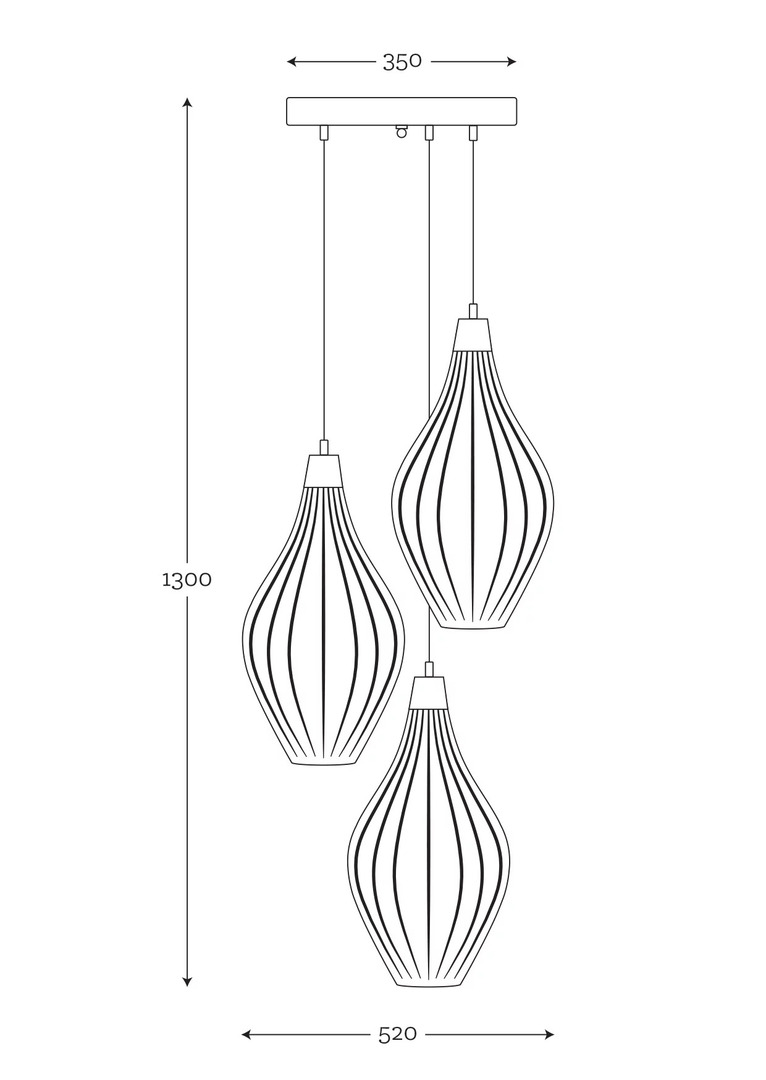 Obejrzyj Nowoczesna sufitowa lampa wisząca SAVAII set of 3 stal nierdzewna Nowoczesna sufitowa lampa wisząca SAVAII set of 3 stal nierdzewna