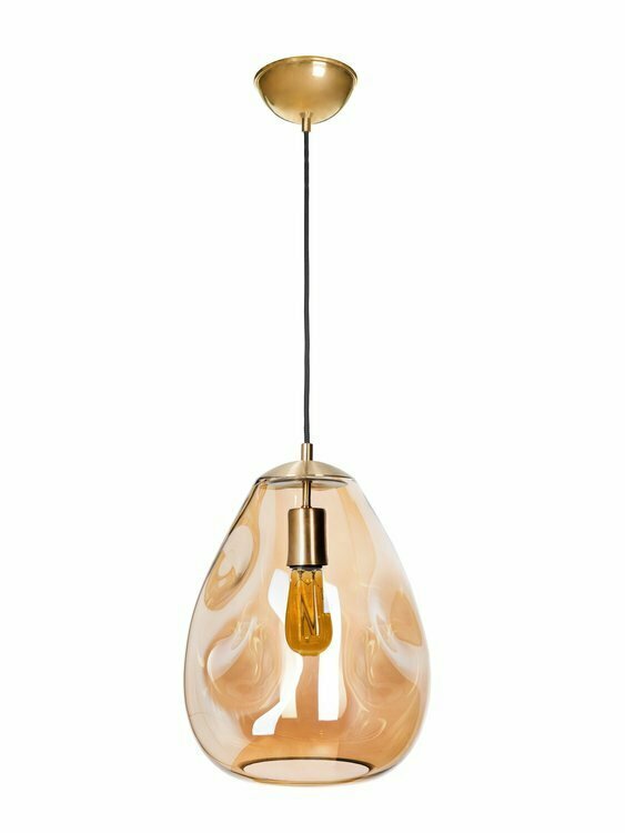 Zobacz Stylowa lampa wisząca Storm L lister mosiądz, patyna Stylowa lampa wisząca Storm L lister mosiądz, patyna