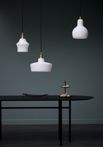 Lampa wisząca KASPA LONGIS III biała small 1