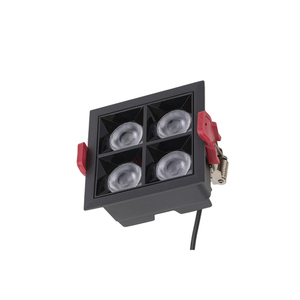 Kwadratowa oprawa wpuszczana MIDI LED 16 W 4000 K czarna 10064 Nowodvorski small 2