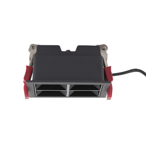 Kwadratowa oprawa wpuszczana MIDI LED 16 W 4000 K czarna 10064 Nowodvorski small 3