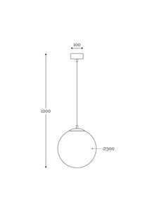 Sufitowa lampa wisząca Muna set of 1 transparent stal nierdzewna 1 Sufitowa lampa wisząca Muna set of 1 transparent stal nierdzewna small 1