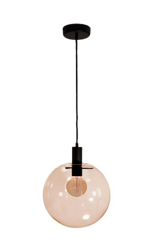 Sprawdź Nowoczesna sufitowa lampa wisząca Muna set of 1 amber stal nierdzewna