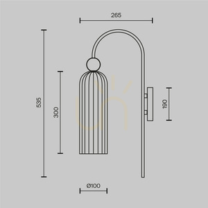 Kinkiet ANTIC MOD302WL-01W Maytoni small 6