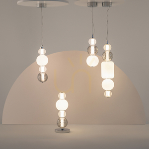 Lampa wisząca COLLAR P069PL-L17CH3K Maytoni small 3