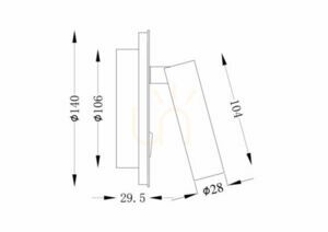 Kinkiet IOS 176 C176-WL-01-6W-MG Maytoni small 10