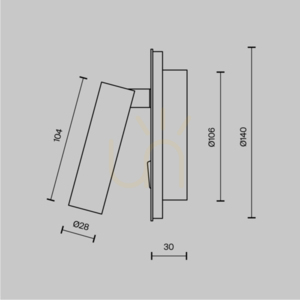 Kinkiet IOS 176 C176-WL-01-6W-MG Maytoni small 11