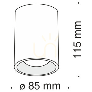 Plafon SLIM C012CL-01B Maytoni small 4