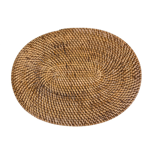 Sprawdź Colonial Oval Placemat - Natural Brown