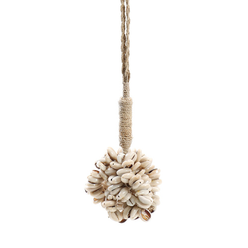 Sprawdź Door Shell Cowrie Tassel - Natural