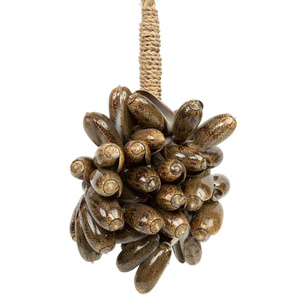 Brown Cowrie Shell Tassel 3 Brown Cowrie Shell Tassel small 3