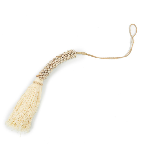 Sprawdź Cowrie & Cotton Tassel - Natural