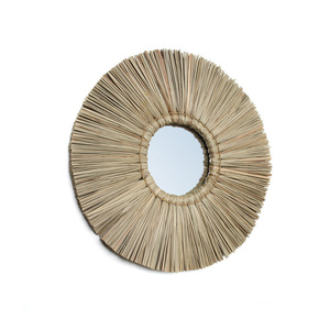 Alang Alang Mirror - Natural -  S small 4