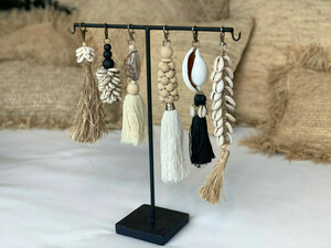 Canggu Keychain - Natural Black small 1