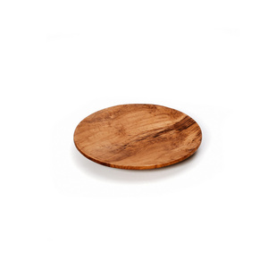 Teak Root Round Plate - XS 0 Teak Root Round Plate - XS small 0
