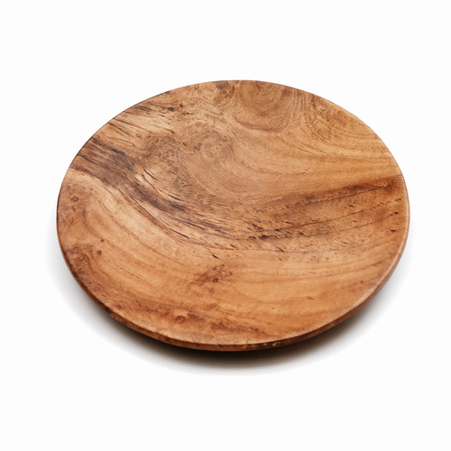 Sprawdź Teak Root Round Plate - M
