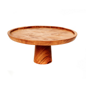 Talerz na ciasto Teak Root Cake  - L small 0