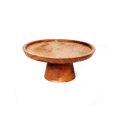 Sprawdź Teak Root Cake Dish - S