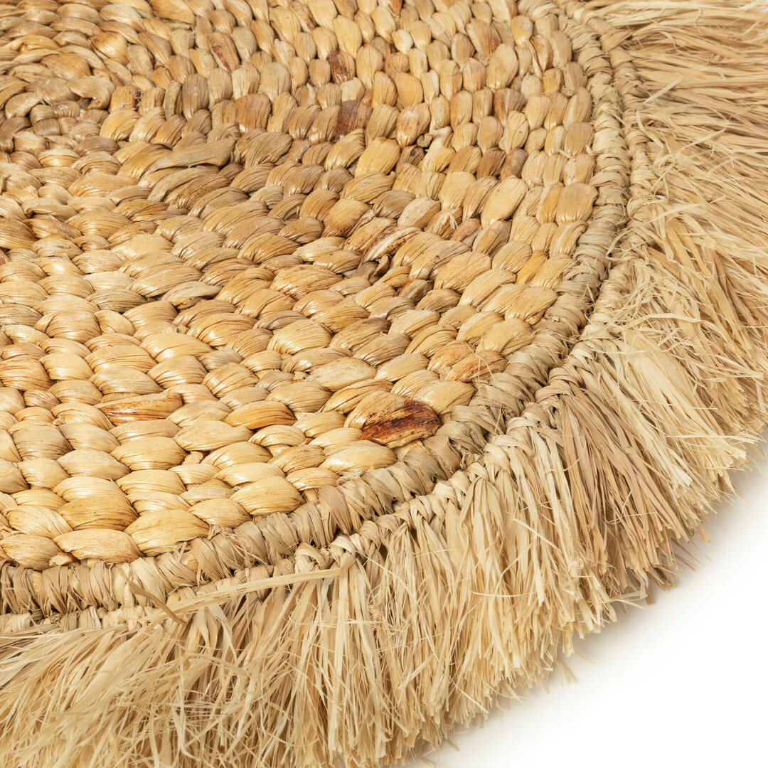 Obejrzyj Water Hyacinth Raffia Placemat - Natural Water Hyacinth Raffia Placemat - Natural