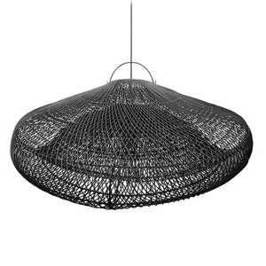 Lampa wisząca rattan - The Cloud XXL, E27, handmade small 4