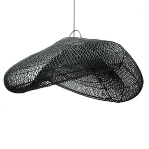 Lampa wisząca rattan - The Cloud XXL, E27, handmade small 0