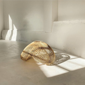 Lampa chmura pleciona - The Cloud XXL, E27, Rattan small 6