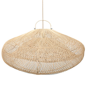 Lampa chmura pleciona - The Cloud XXL, E27, Rattan small 8
