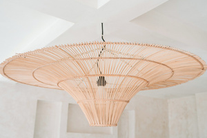 Lampa wisząca Sky Pendant L, E27, Rattan, lampki boho small 5