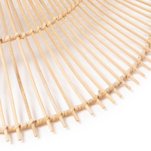 Lampa wisząca kapelusz - The Sky Pendant XXL, E27, Rattan, styl boho small 5