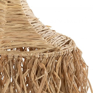 Lampa handmade wisząca - The Honolulu, E27, rattan, styl boho small 4