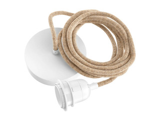 Lampa pleciona - The Wholly M, E27, Rattan, lampy do salonu small 4