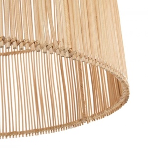 Lampa do kuchni - The Chacha M, E27, Rattan, lampa walec small 5