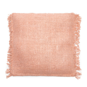 Poszewka na poduszkę Bazar Bizar Oh My Gee łososioworóżowa 60 × 60 cm small 0