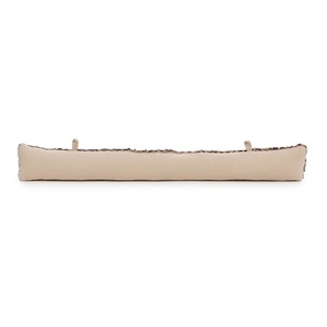 Bawełniany wałek przeciw przeciągom Bazar Bizar Oh My Gee – czarno-miedziany, 80 cm small 3