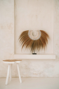 Organic Side Table - Natural White small 2