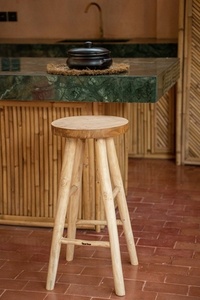 Kedut Bar Stool - Natural small 3