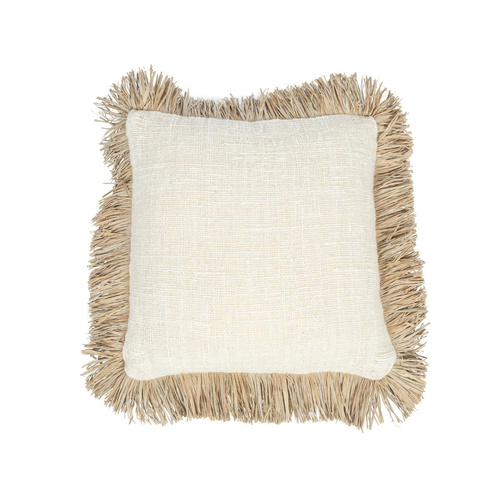 Sprawdź Saint Tropez Cushion Cover - Natural White - 40x40